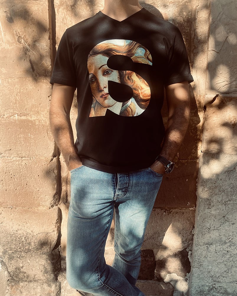 Camiseta Logo Botticelli Hombre