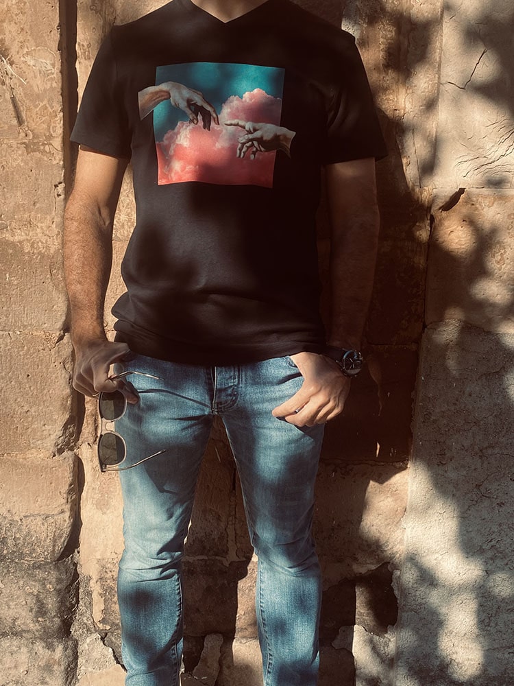 Camiseta Sixtina Hombre