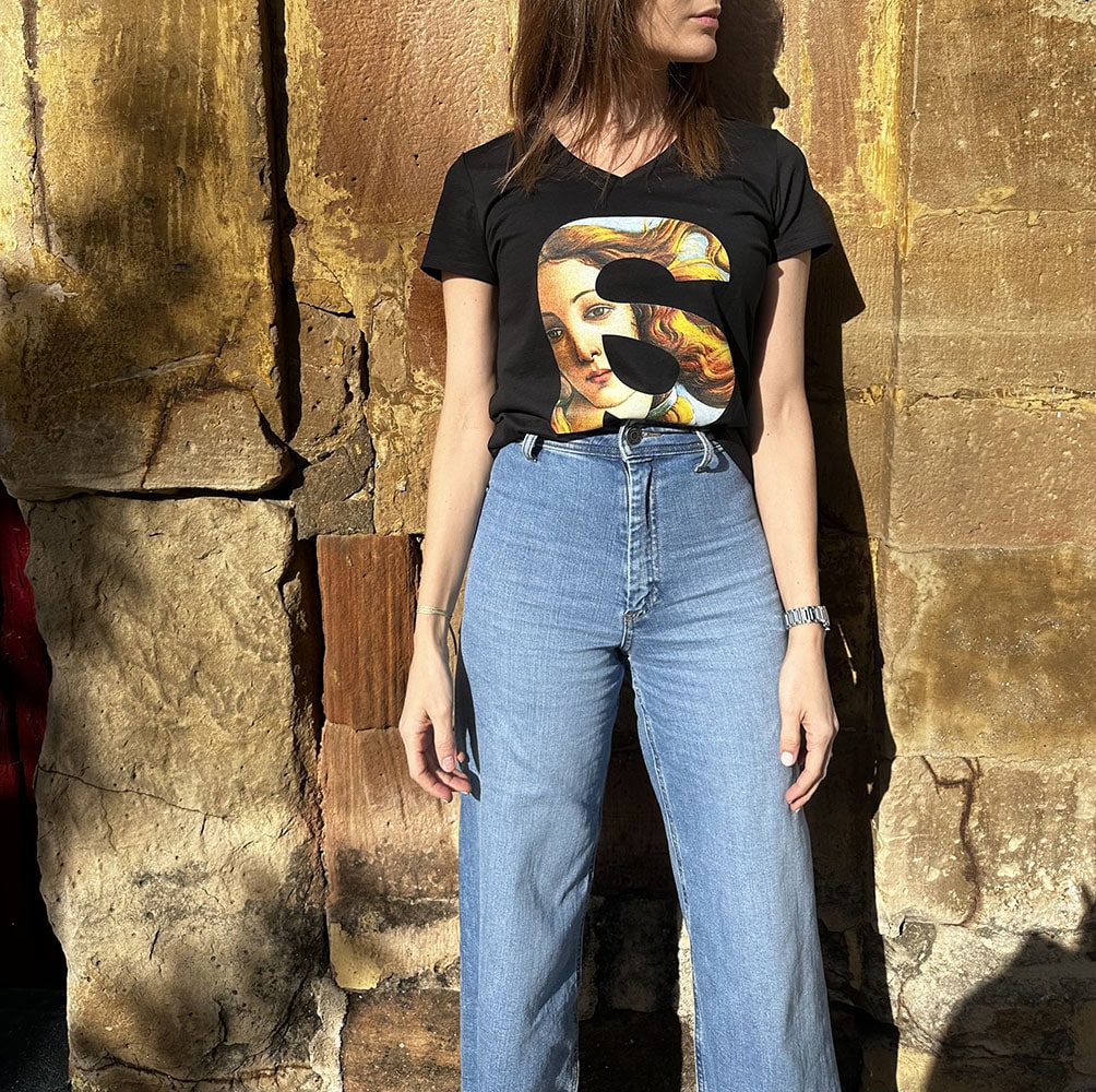 Camiseta Logo Botticelli Mujer - Imagen 3